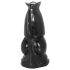 AnimHole Wolf - wolf penis dildo - 21cm (zwart)