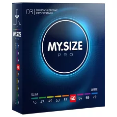 My.Size PRO - condoom op maat - 60 mm (3 stuks)