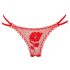 Panty Rose - Verleidelijke string in roos - Rood (S-L)