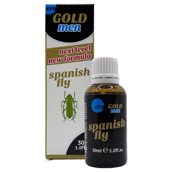 HOT Ero Gold Men Spanish Fly - lustopwekkende druppels voor mannen (30 ml)