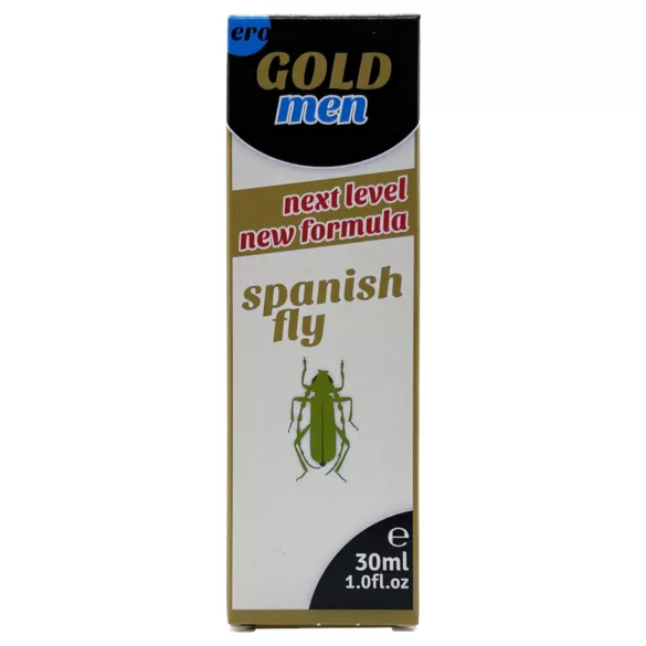 HOT Ero Gold Men Spanish Fly - lustopwekkende druppels voor mannen (30 ml)