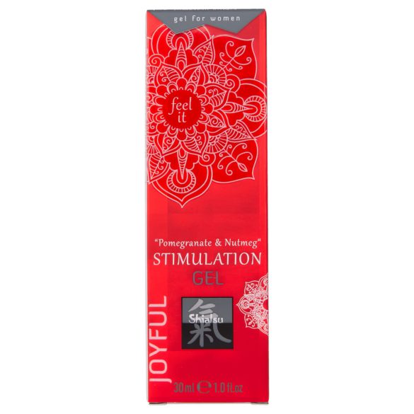 HOT Shiatsu - stimulerende crème voor vrouwen - granaatappel (30 ml)