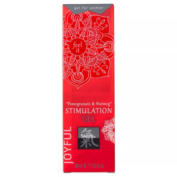 HOT Shiatsu - stimulerende crème voor vrouwen - granaatappel - 30ml