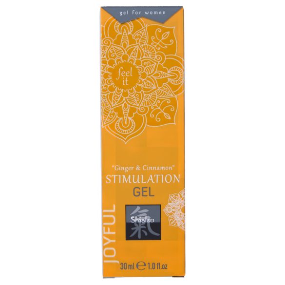 HOT Shiatsu - stimulerende crème voor vrouwen - gember en kaneel (30ml)