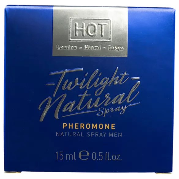 HOT Twilight Natural - feromonen parfum voor mannen - geurloos - 15ml