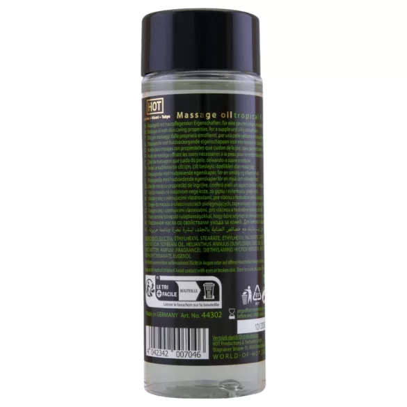 HOT - massageolie - tropisch fruit - 100ml