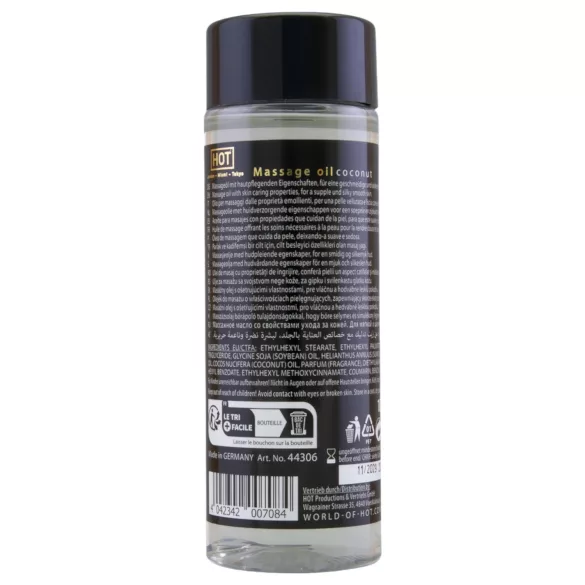 HOT - massageolie - kokos - 100ml