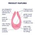 Satisfyer Endless Joy - oplaadbare partner-vibrator (roze)