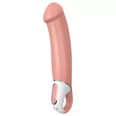   Satisfyer Master - vibrator - waterdicht, oplaadbaar - huidkleurig