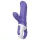 Satisfyer Magic Bunny - vibrator met clitorisstimulator - waterdicht - blauw