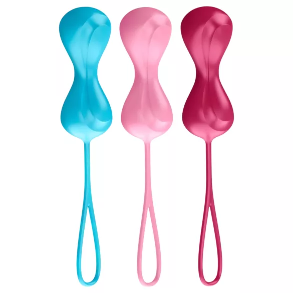 Satisfyer - geishaballen set met bewegende balletjes - 3 stuks