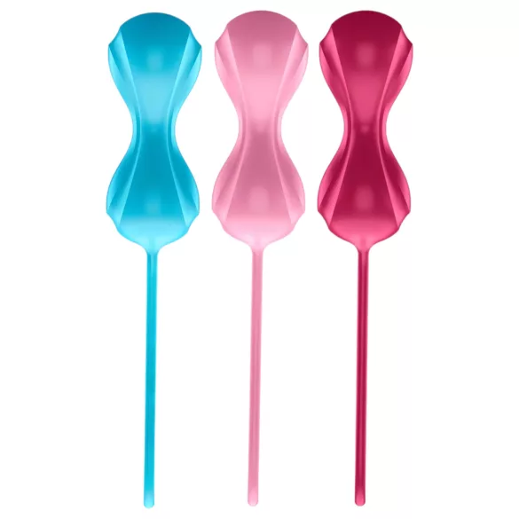 Satisfyer - geishaballen set met bewegende balletjes - 3 stuks