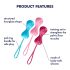 Satisfyer Power Balls - Bewegende Kegelbal Set (3 stuks)