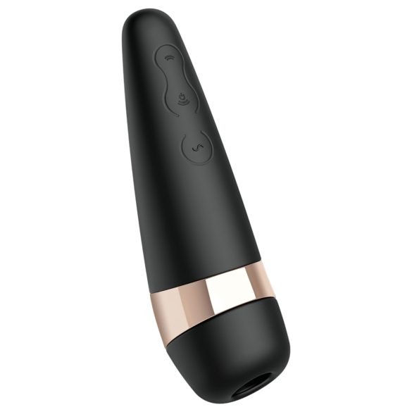 Satisfyer Pro 3+ - waterdichte, oplaadbare clitorisstimulator vibrator (zwart)