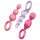 Satisfyer Booty Call - kleurrijke anale plug set (3-delig)