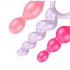 Satisfyer Booty Call - kleurrijke anale plug set (3-delig)