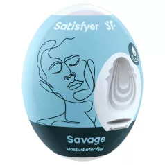 Satisfyer Egg Savage - masturbatorei - textuur - 1 stuk