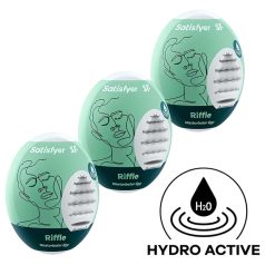 Satisfyer Egg Riffle - eimasturbatorset (3 stuks)