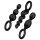 Satisfyer Booty Call - Anaal Plug Set - Zwart (3-delig)