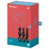 Satisfyer Booty Call - anaal plug set - siliconen - zwart - 3 stuks