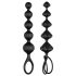 Satisfyer Love Beads - kralen anaal dildo set (zwart)