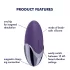 Satisfyer Purple Pleasure - clitoris vibrator - oplaadbaar - paars