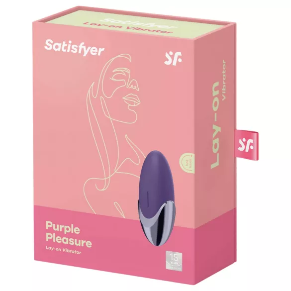 Satisfyer Purple Pleasure - clitoris vibrator - oplaadbaar - paars