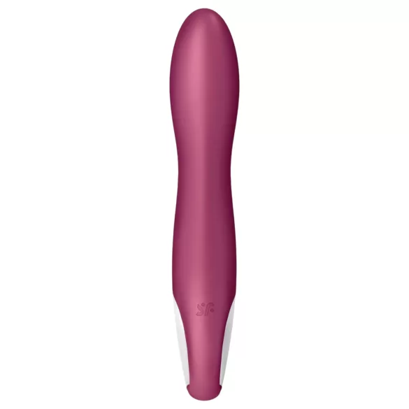 Satisfyer Big Heat - oplaadbare, verwarmende G-spot vibrator (rood)