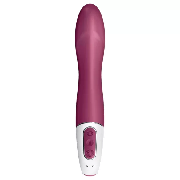 Satisfyer Big Heat - oplaadbare, verwarmende G-spot vibrator (rood)