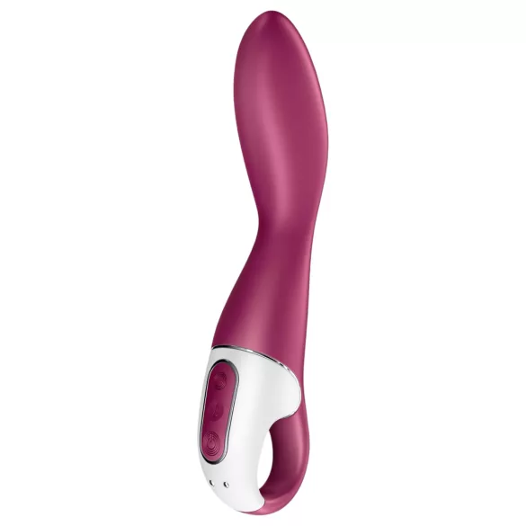Satisfyer Heated Thrill - App-gestuurde verwarmde vibrator (rood)