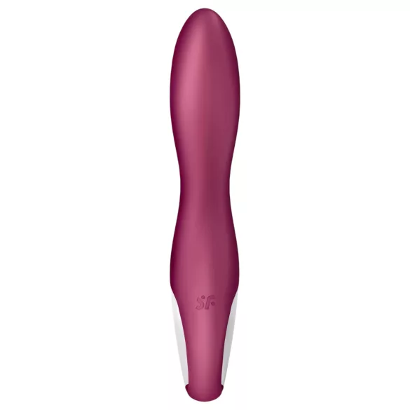 Satisfyer Heated Thrill - App-gestuurde verwarmde vibrator (rood)