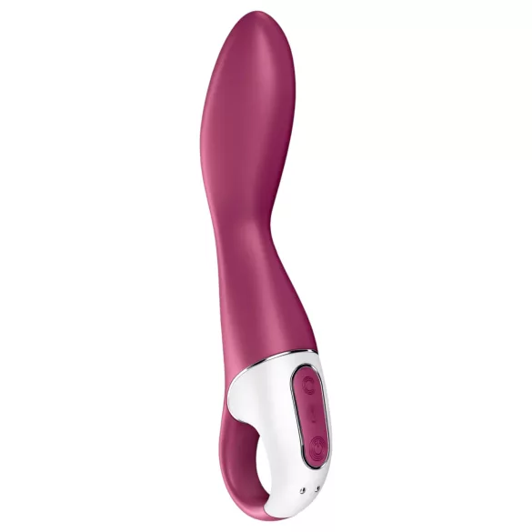 Satisfyer Heated Thrill - App-gestuurde verwarmde vibrator (rood)