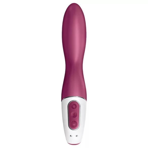Satisfyer Heated Thrill - App-gestuurde verwarmde vibrator (rood)