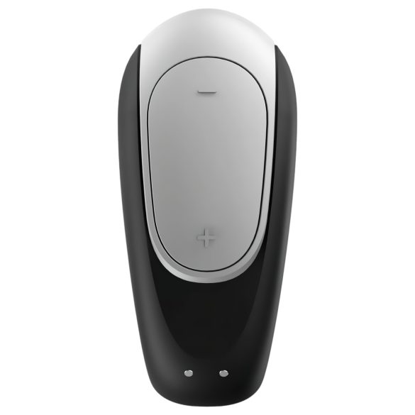 Satisfyer Double Fun - slimme, waterdichte partnervibrator (zwart)