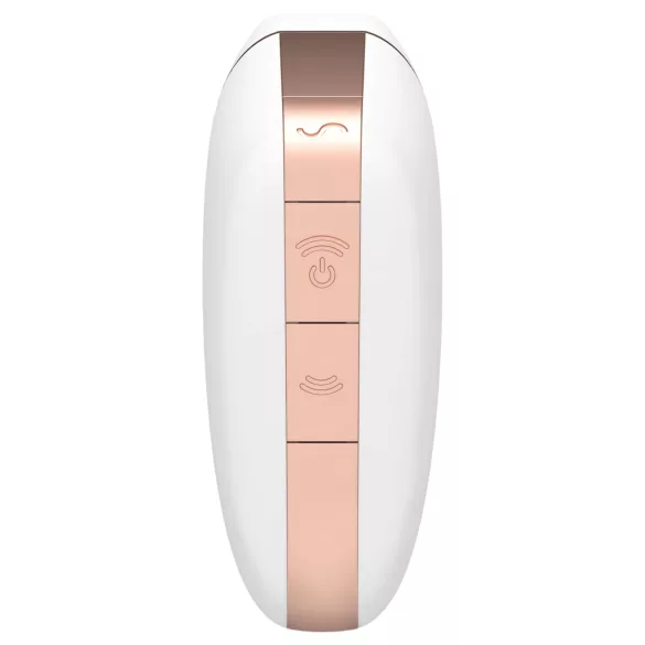 Satisfyer Love Triangle - luchtdruk clitorisstimulator - wit - oplaadbaar