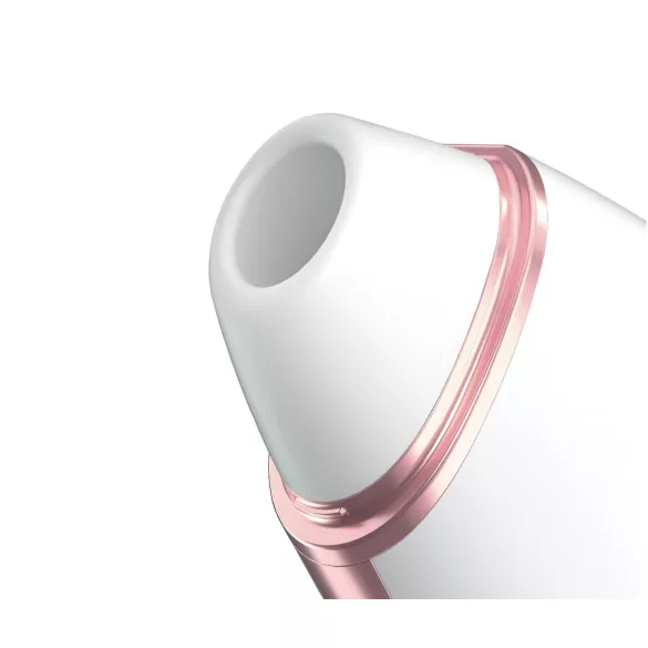 Satisfyer Love Triangle - luchtdruk clitorisstimulator - wit - oplaadbaar