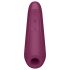 Satisfyer Curvy 1+ - slimme luchtdruk clitorisstimulator (rood)