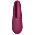 Satisfyer Curvy 1+ - luchtdruk clitorisstimulator - app bestuurbaar - rood