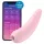 Satisfyer Curvy 2+ - luchtdruk clitorisstimulator - app-gestuurd - roze