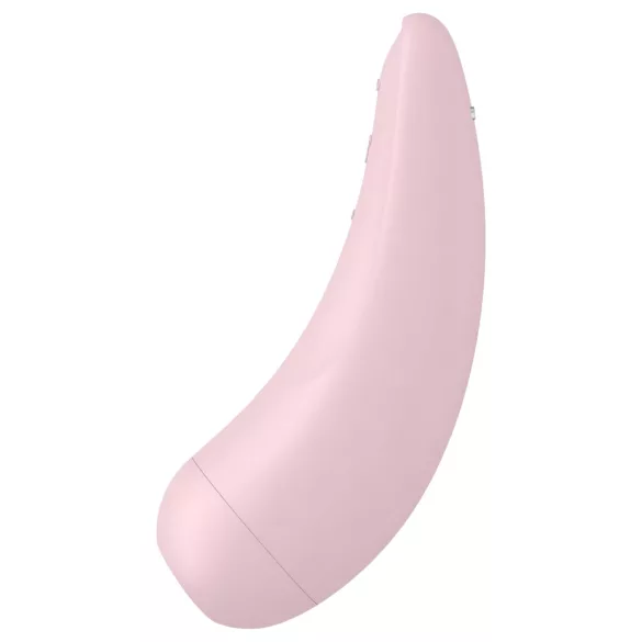 Satisfyer Curvy 2+ - luchtdruk clitorisstimulator - app-gestuurd - roze