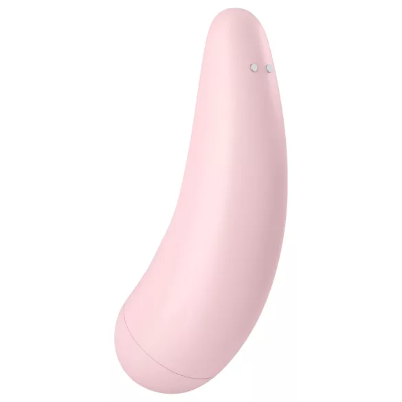 Satisfyer Curvy 2+ - luchtdruk clitorisstimulator - app-gestuurd - roze