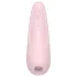Satisfyer Curvy 2+ - luchtdruk clitorisstimulator - app-gestuurd - roze