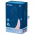 Satisfyer Curvy 2+ - luchtdruk clitorisstimulator - app-gestuurd - roze