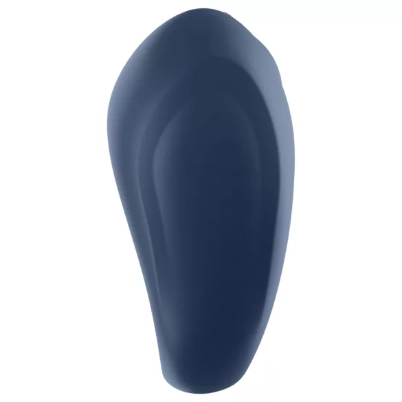 Satisfyer Strong One - App-gestuurde vibrerende penisring voor mannen (blauw)