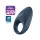 Satisfyer Mighty One - vibrerende penisring - bluetooth - siliconen - blauw