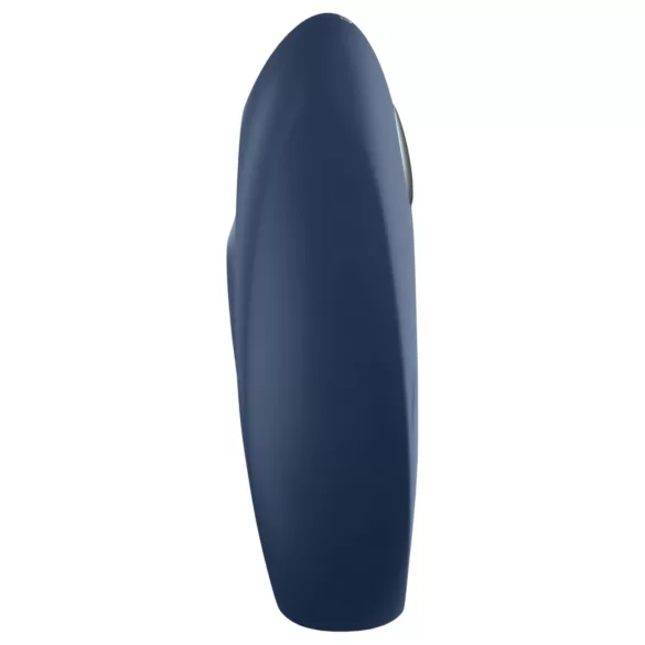 Satisfyer Mighty One - vibrerende penisring - bluetooth - siliconen - blauw