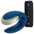 Satisfyer Double Love - slimme koppelvibrator (blauw)