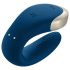 Satisfyer Double Love - slimme koppelvibrator (blauw)