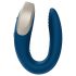Satisfyer Double Love - slimme koppelvibrator (blauw)