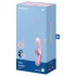 Satisfyer Hot Lover - slimme vibrator - oplaadbaar siliconen roze